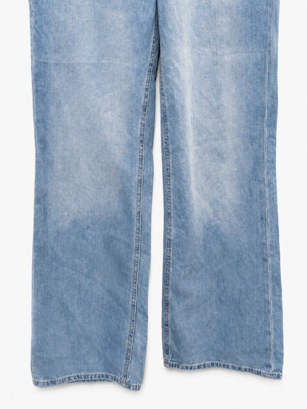 Aeropostale Aero High Rise Wide Leg Jeans Size 8 NWT Light Wash - Picture 8 of 9